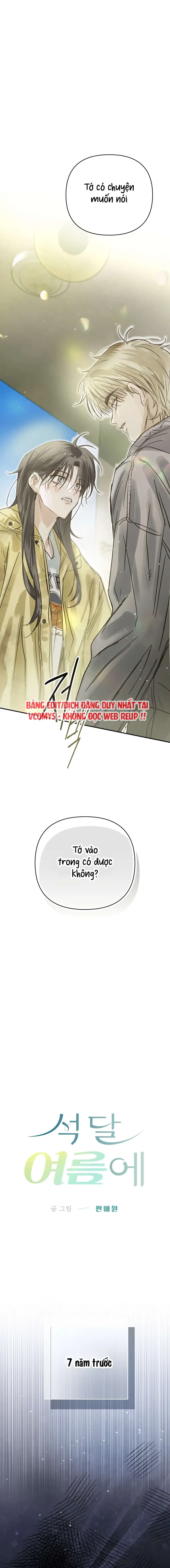 [ 18 + ] Ba tháng mùa hè - Chap 21 Ảnh 1