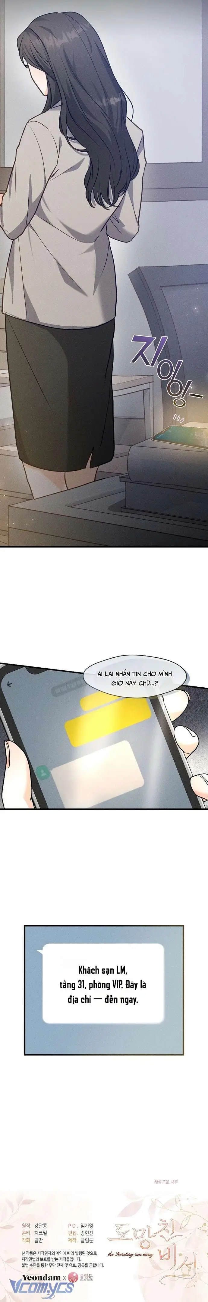 [18+] Cô Thư Ký Bỏ Trốn - Chap 3 Ảnh 11