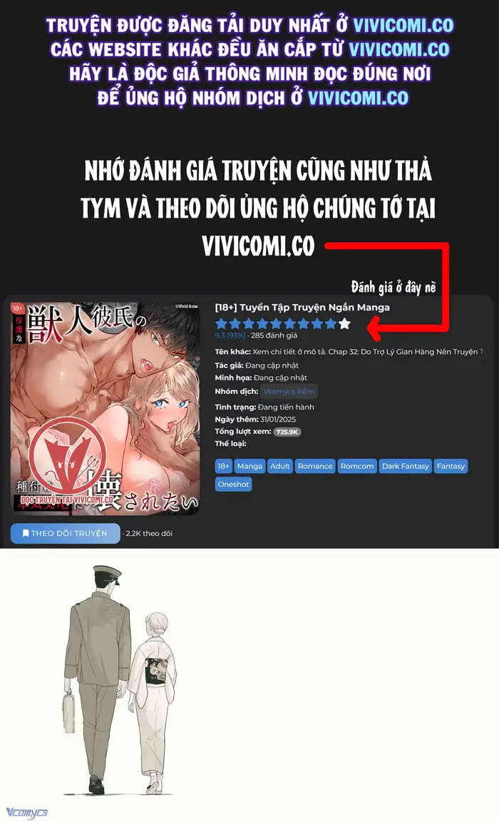 [18+] Tuyển Tập Truyện Ngắn Manga - Chap 32 Ảnh 45