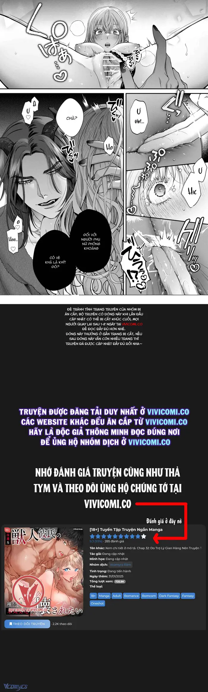 [18+] Tuyển Tập Truyện Ngắn Manga - Chap 33 Ảnh 28