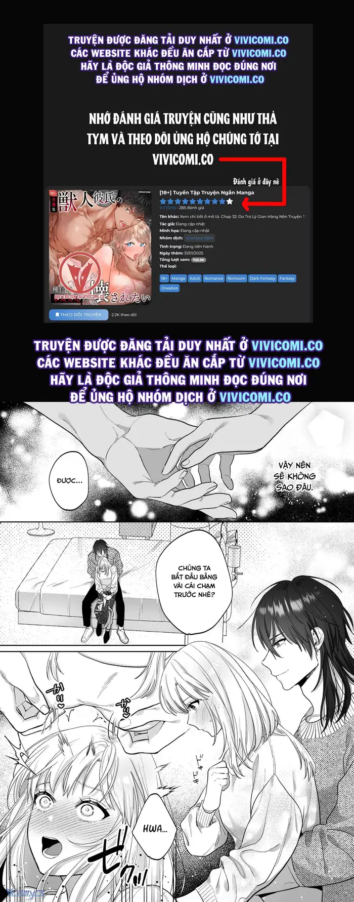 [18+] Tuyển Tập Truyện Ngắn Manga - Chap 38 Ảnh 28