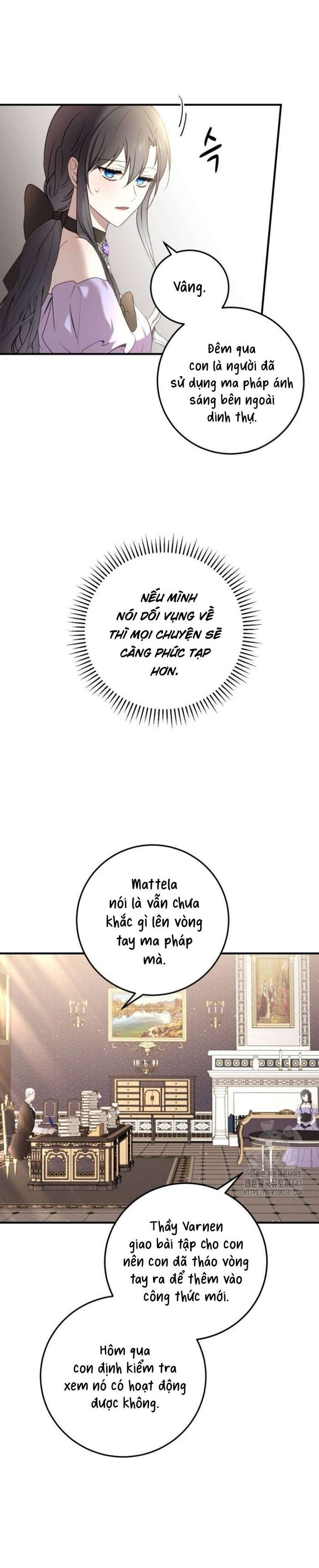 Ác nữ chỉ muốn sống yên bình - Chap 18 Ảnh 10