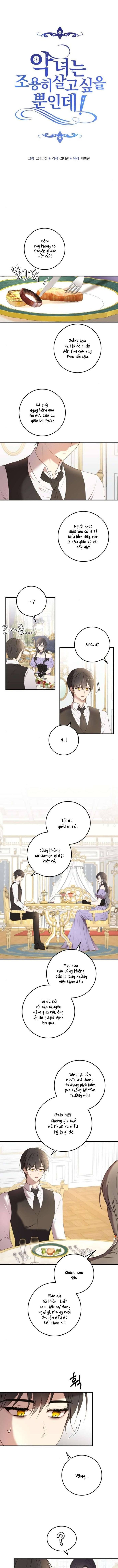 Ác nữ chỉ muốn sống yên bình - Chap 19 Ảnh 1