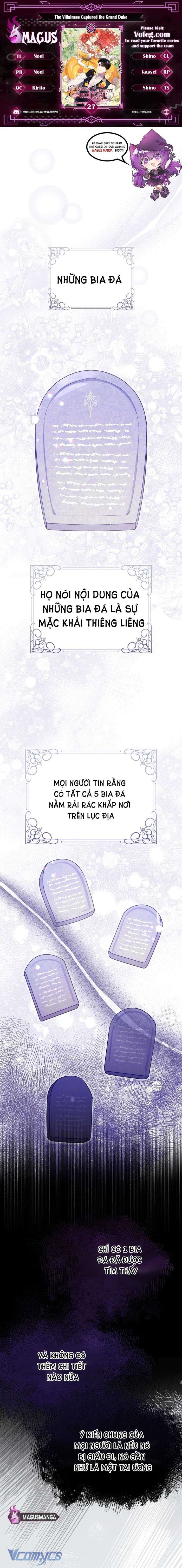 Ác Nữ Si Mê Đại Công Tước - Chap 27 Ảnh 1