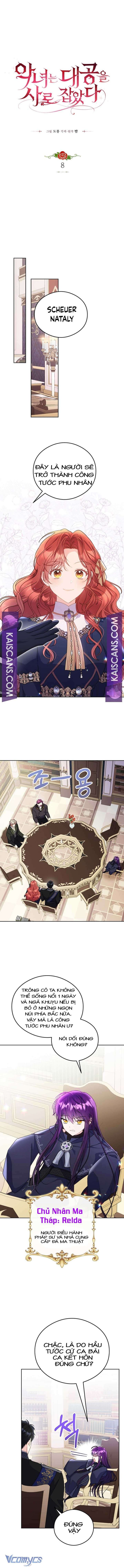 Ác Nữ Si Mê Đại Công Tước - Chap 8 Ảnh 1