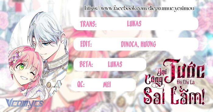 Đại Công Tước, Đó Chỉ Là Sai Lầm! - Chap 12 Ảnh 1