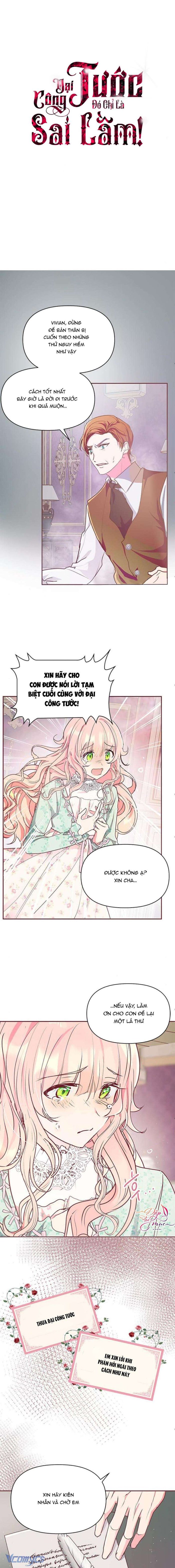 Đại Công Tước, Đó Chỉ Là Sai Lầm! - Chap 12 Ảnh 2