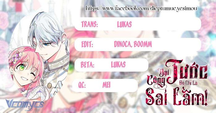 Đại Công Tước, Đó Chỉ Là Sai Lầm! - Chap 18 Ảnh 1