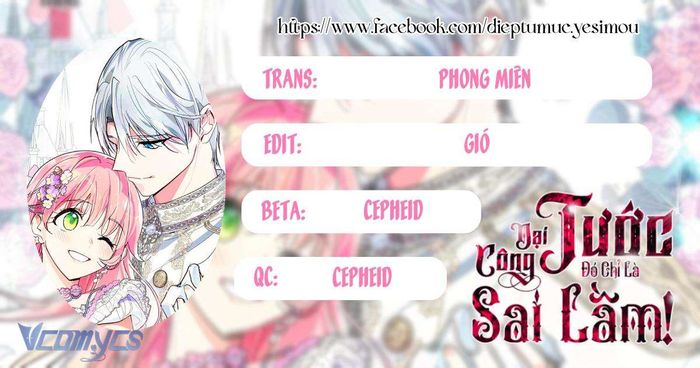 Đại Công Tước, Đó Chỉ Là Sai Lầm! - Chap 28 Ảnh 1