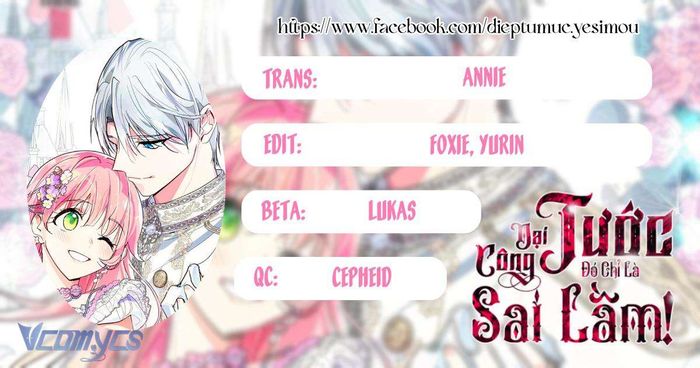 Đại Công Tước, Đó Chỉ Là Sai Lầm! - Chap 29 Ảnh 1