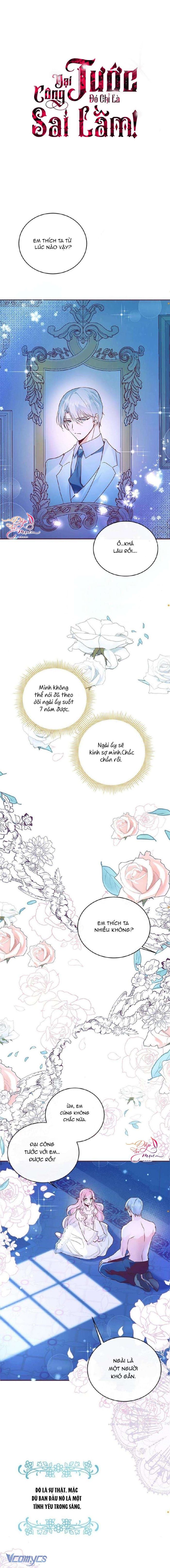 Đại Công Tước, Đó Chỉ Là Sai Lầm! - Chap 4 Ảnh 2