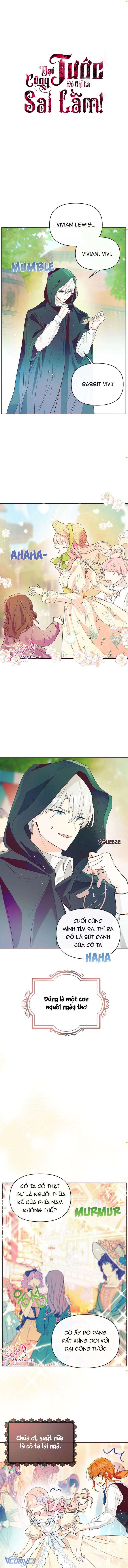 Đại Công Tước, Đó Chỉ Là Sai Lầm! - Chap 8 Ảnh 2
