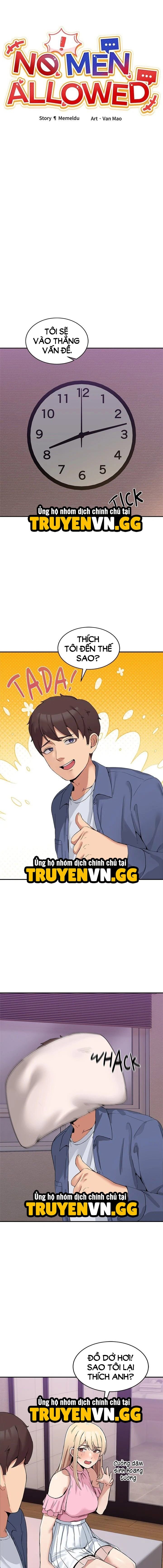 Hội Nhóm Cấm Đàn Ông - Chap 3 Ảnh 6