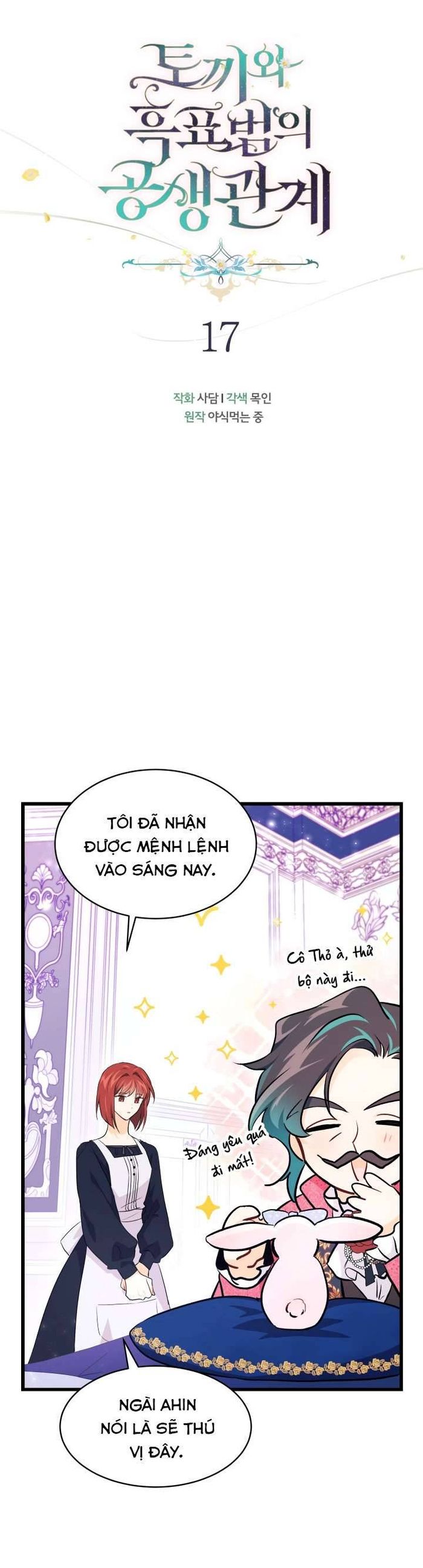 Mối Quan Hệ Cộng Sinh Giữa Báo Đen Và Thỏ Trắng - Chap 17 Ảnh 5