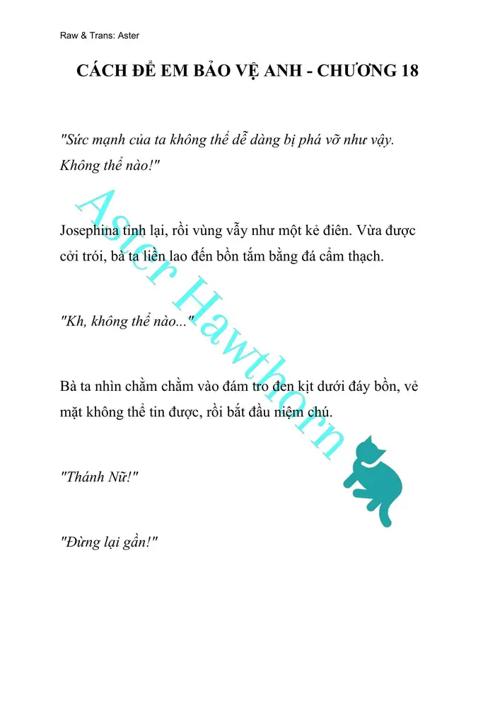 [NOVEL] Cách Để Em Bảo Vệ Anh - Chap 18 Ảnh 1