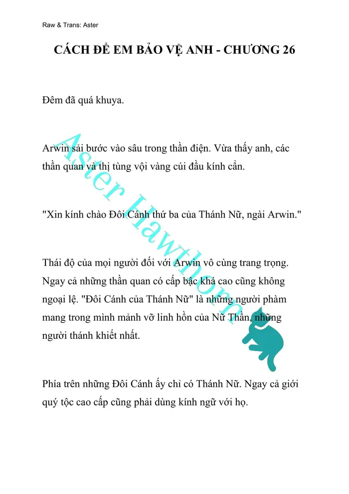 [NOVEL] Cách Để Em Bảo Vệ Anh - Chap 26 Ảnh 1
