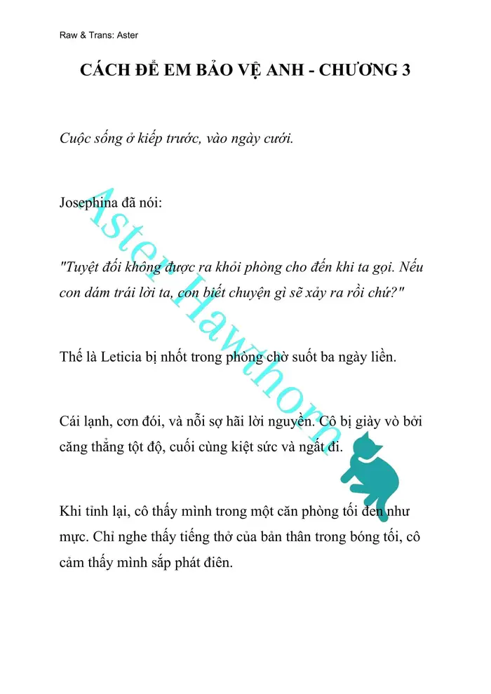 [NOVEL] Cách Để Em Bảo Vệ Anh - Chap 3 Ảnh 1