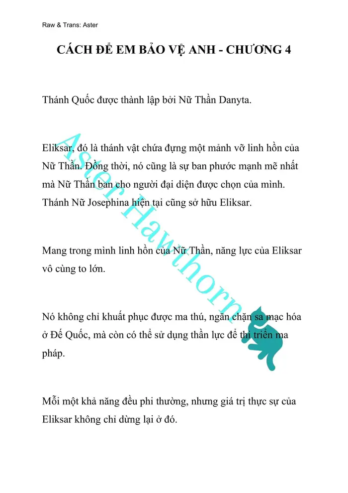 [NOVEL] Cách Để Em Bảo Vệ Anh - Chap 4 Ảnh 1