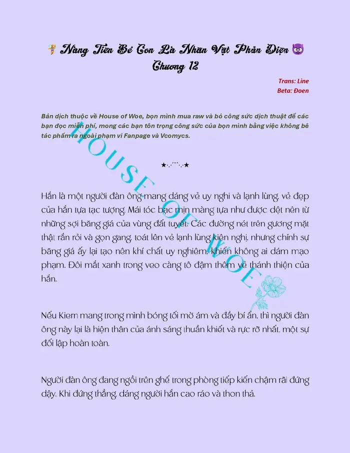 [NOVEL] NÀNG TIÊN BÉ CON LÀ NHÂN VẬT PHẢN DIỆN - Chap 12 Ảnh 2