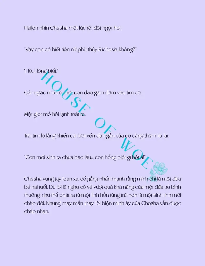 [NOVEL] NÀNG TIÊN BÉ CON LÀ NHÂN VẬT PHẢN DIỆN - Chap 13 Ảnh 4
