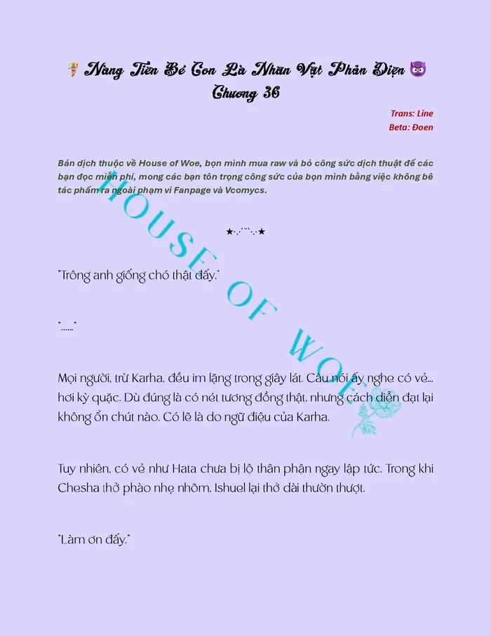 [NOVEL] NÀNG TIÊN BÉ CON LÀ NHÂN VẬT PHẢN DIỆN - Chap 36 Ảnh 2