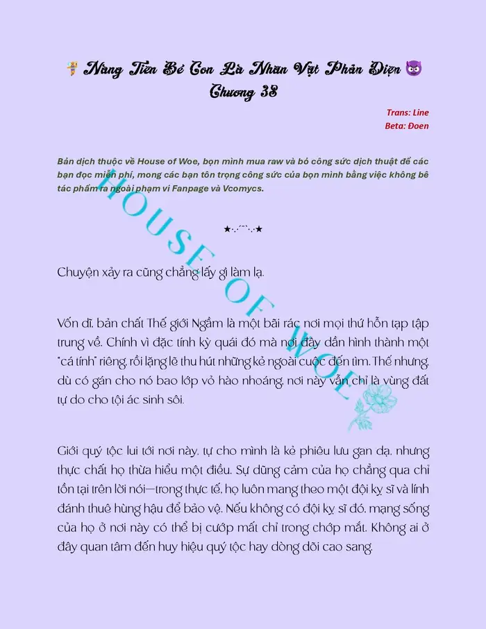 [NOVEL] NÀNG TIÊN BÉ CON LÀ NHÂN VẬT PHẢN DIỆN - Chap 38 Ảnh 2