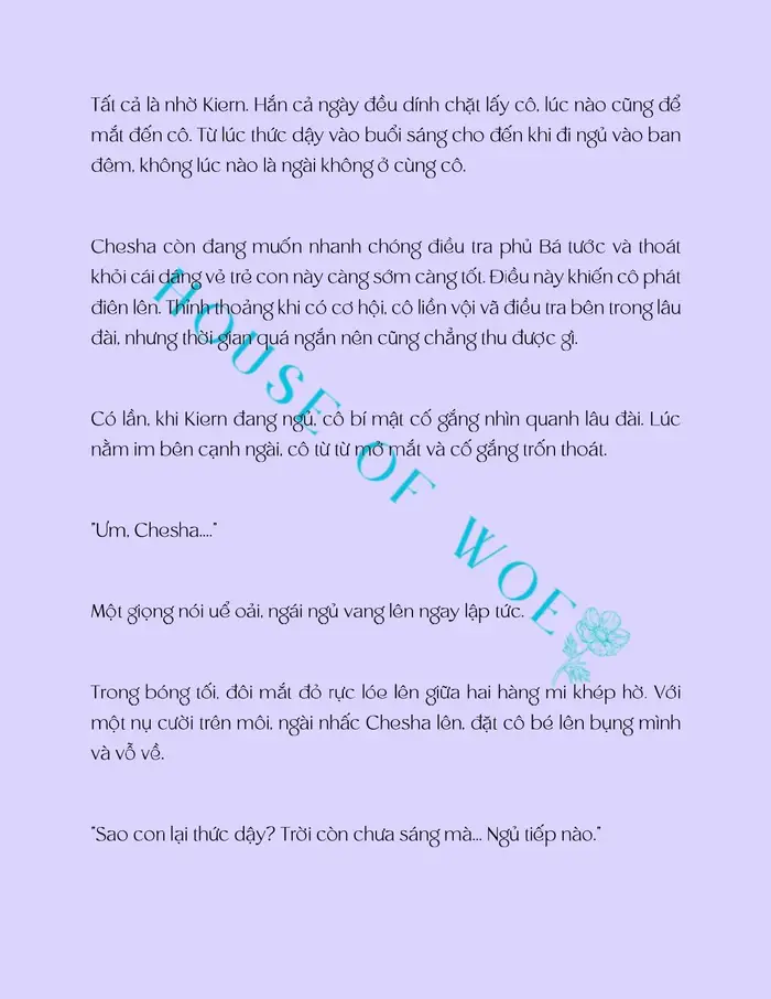 [NOVEL] NÀNG TIÊN BÉ CON LÀ NHÂN VẬT PHẢN DIỆN - Chap 4 Ảnh 6