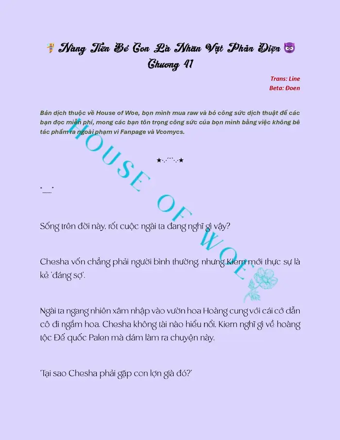 [NOVEL] NÀNG TIÊN BÉ CON LÀ NHÂN VẬT PHẢN DIỆN - Chap 41 Ảnh 2