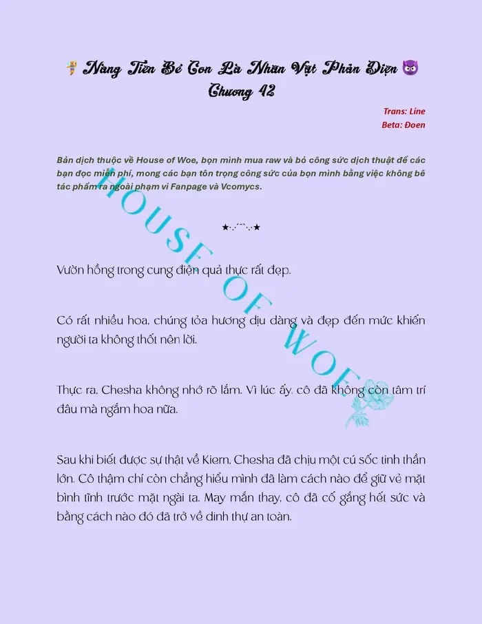 [NOVEL] NÀNG TIÊN BÉ CON LÀ NHÂN VẬT PHẢN DIỆN - Chap 42 Ảnh 2