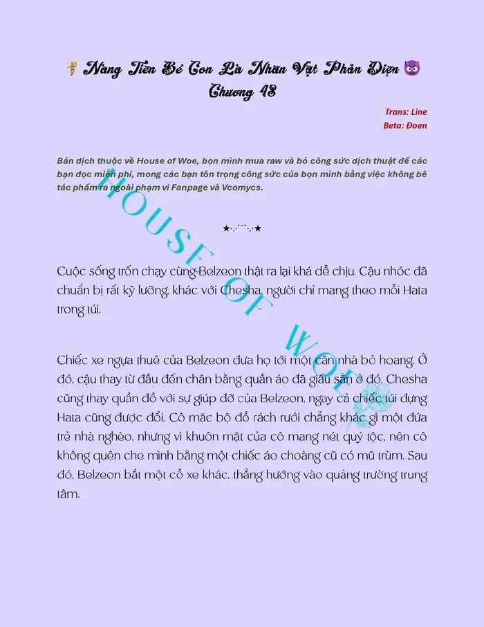 [NOVEL] NÀNG TIÊN BÉ CON LÀ NHÂN VẬT PHẢN DIỆN - Chap 48 Ảnh 2