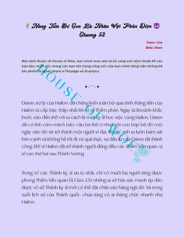[NOVEL] NÀNG TIÊN BÉ CON LÀ NHÂN VẬT PHẢN DIỆN - Chap 52 Ảnh 2