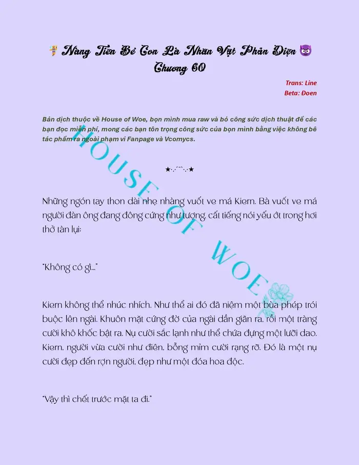 [NOVEL] NÀNG TIÊN BÉ CON LÀ NHÂN VẬT PHẢN DIỆN - Chap 60 Ảnh 2