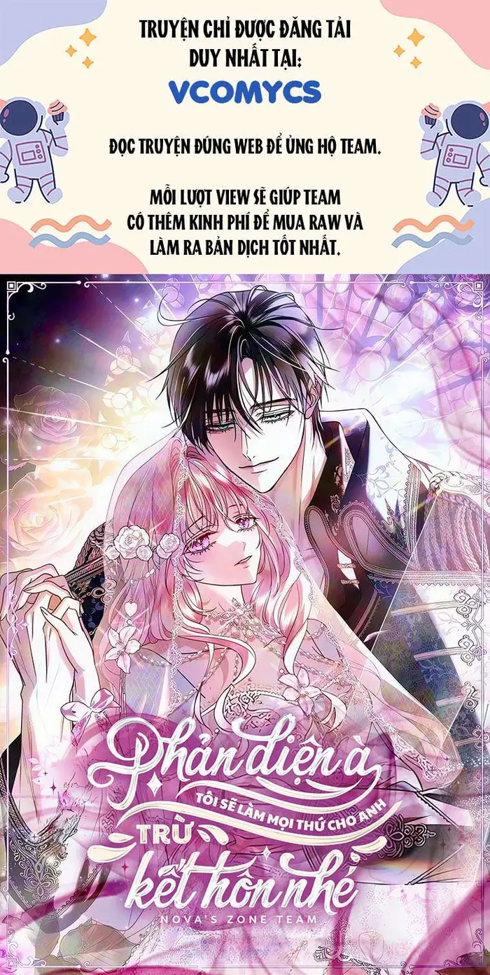 Phản Diện À, Tôi Sẽ Làm Mọi Thứ Cho Anh Trừ Kết Hôn Nhé! - Chap 32 Ảnh 1